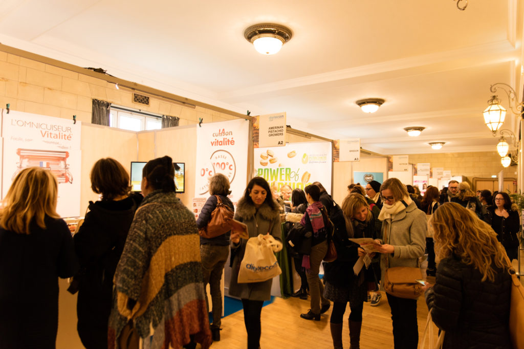 Stands and talks at the practical nutrition days